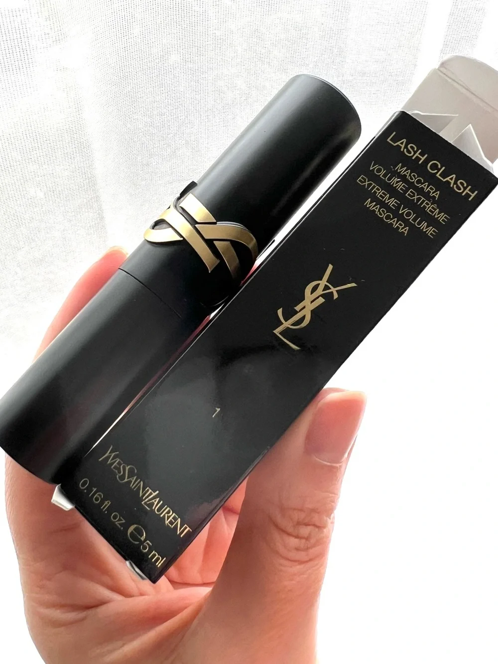 NIB YSL Lash Clash Mascara 5ml Noir Black